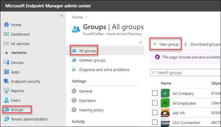 Microsoft Entra ID dynamic device group basic configuration