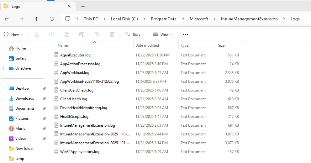 Intune Management Extension Log Files: Complete Reference - Intune Management Extension Log Files